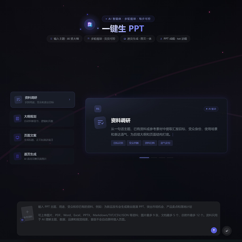 PPT生成演示